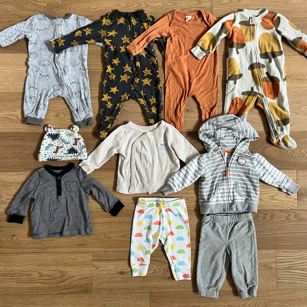 Baby boy bulk lot size 3-6 months